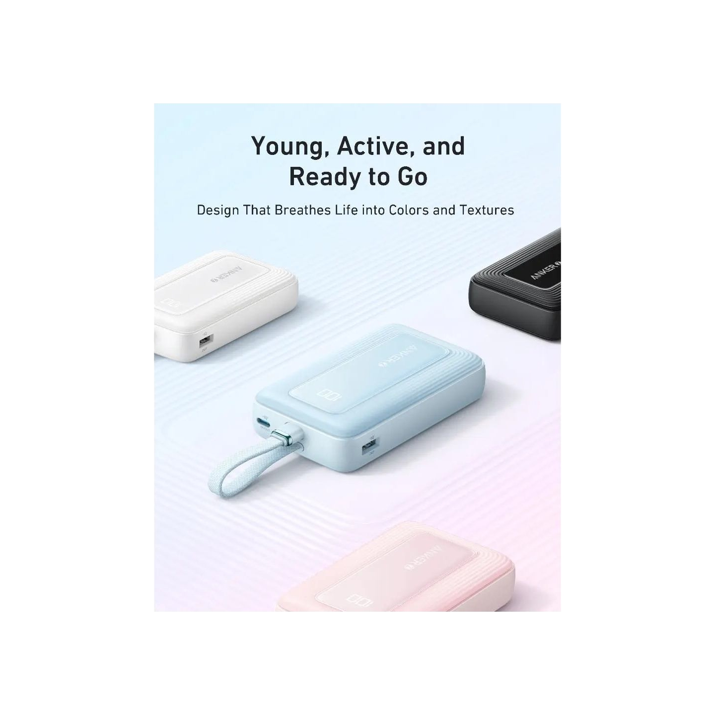 Anker Power Bank | A1689H21 | 20000 mAh | White