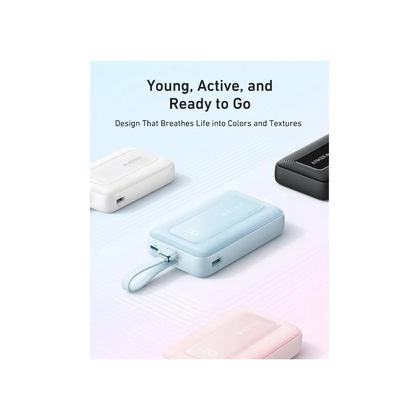 Anker Power Bank | A1689H21 | 20000 mAh | White