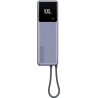 Xiaomi 165W Power Bank (Integrated Cable) | 10000 mAh | USB-C | Gray