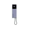 Xiaomi 165W Power Bank (Integrated Cable) | 10000 mAh | USB-C | Gray