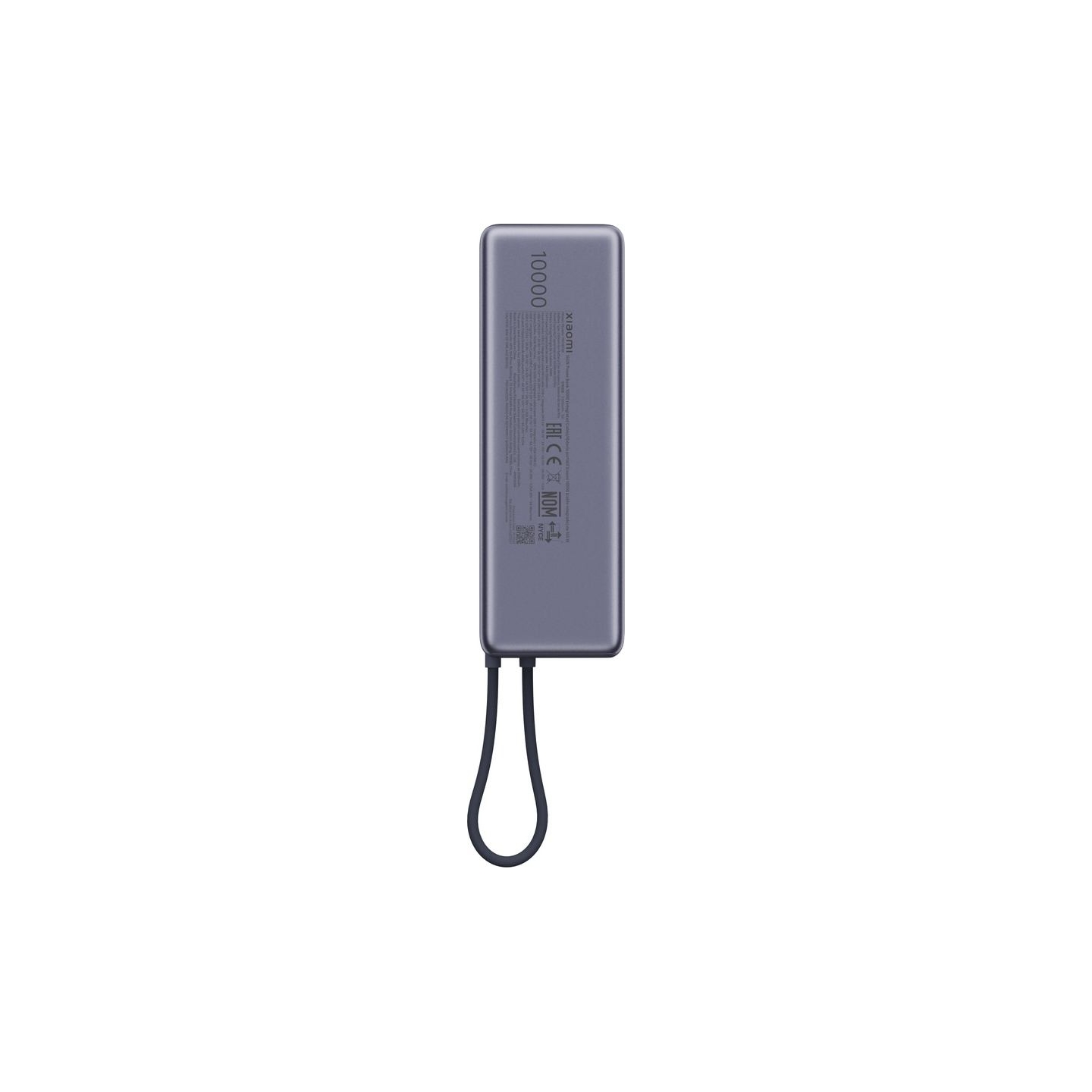 Xiaomi 165W Power Bank (Integrated Cable) | 10000 mAh | USB-C | Gray