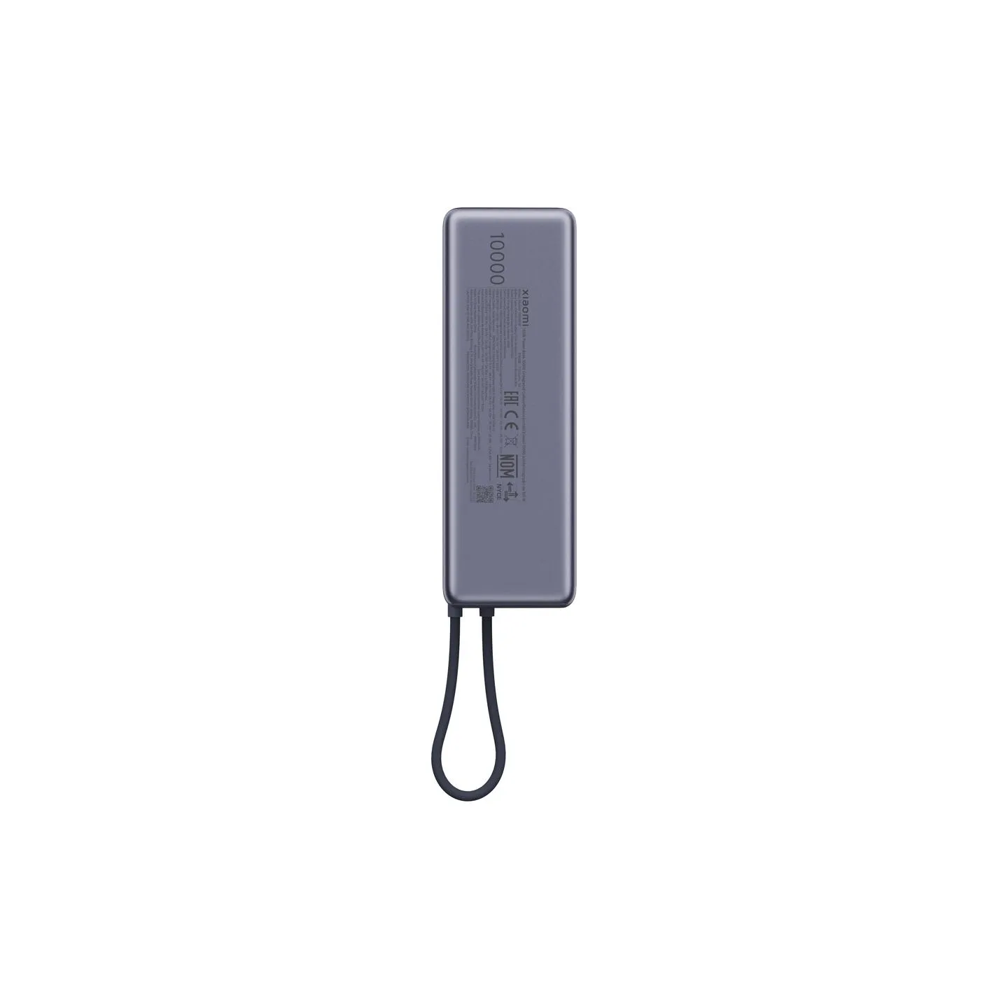Xiaomi 165W Power Bank (Integrated Cable) | 10000 mAh | USB-C | Gray