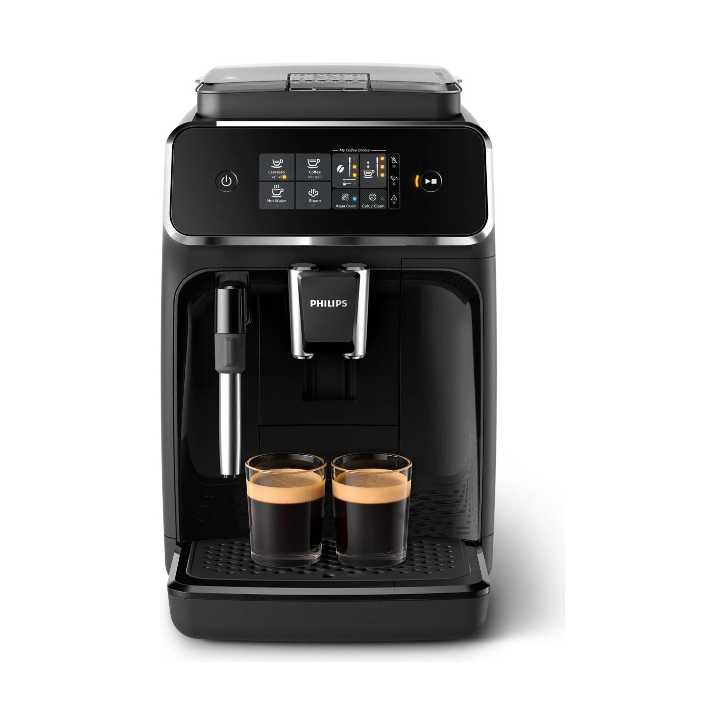 Philips Coffee maker | EP2225/10 2200 Series | Pump pressure 15 bar | Built-in milk frother | Fully Automatic | 1500 W | Black