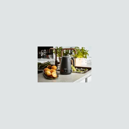 Adler | Kettle | AD 1295b | Electric | 2200 W | 1.7 L | Stainless steel | 360° rotational base | Black