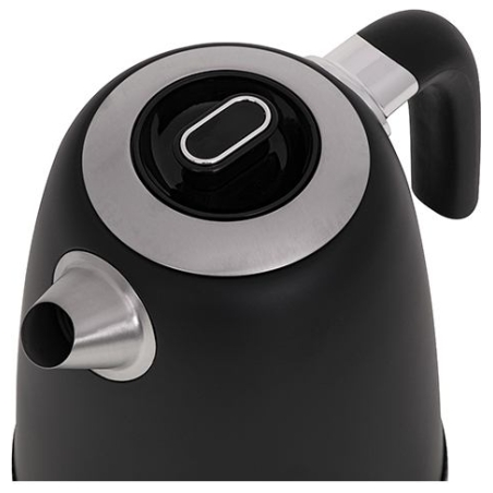 Adler | Kettle | AD 1295b | Electric | 2200 W | 1.7 L | Stainless steel | 360° rotational base | Black