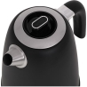 Adler | Kettle | AD 1295b | Electric | 2200 W | 1.7 L | Stainless steel | 360° rotational base | Black