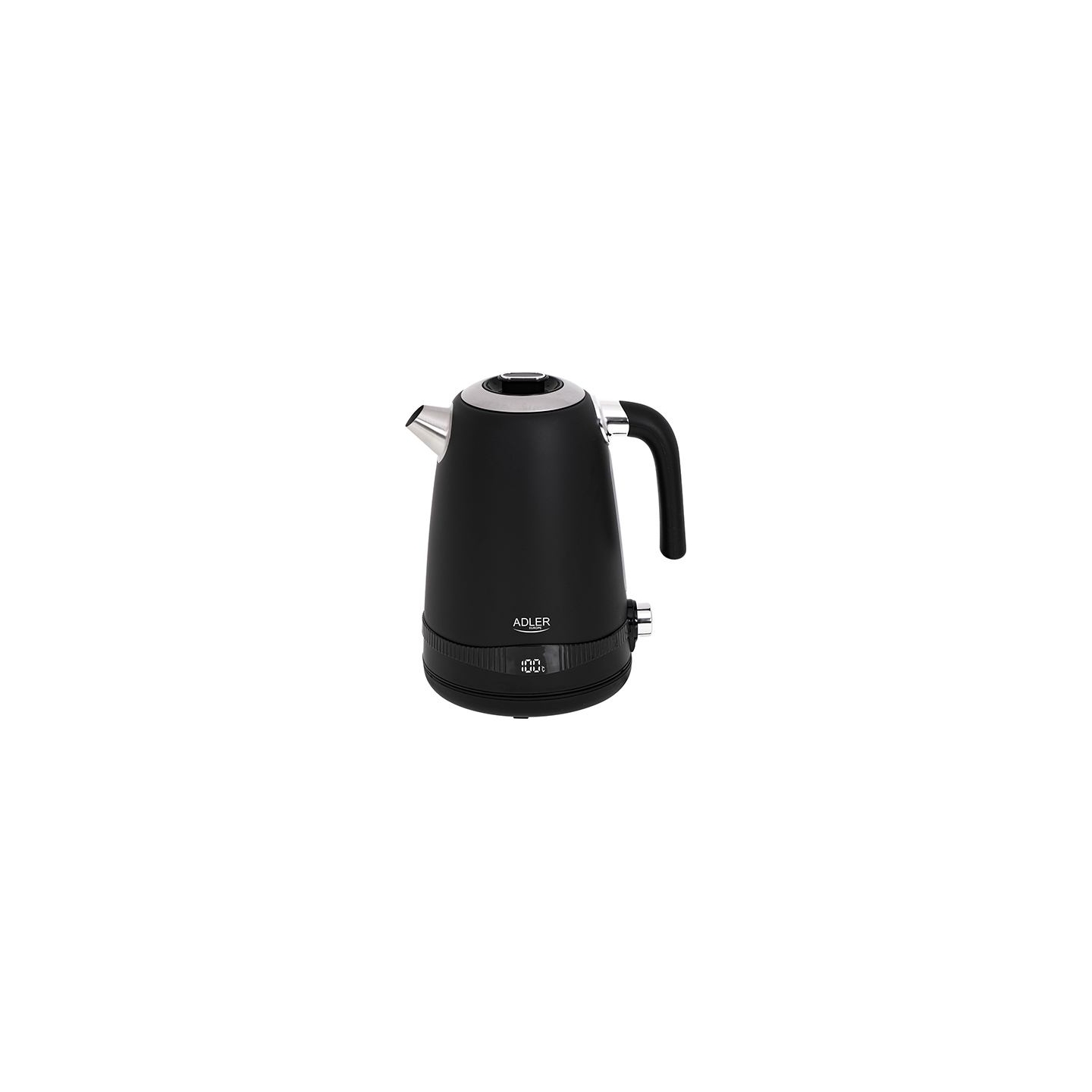 Adler | Kettle | AD 1295b | Electric | 2200 W | 1.7 L | Stainless steel | 360° rotational base | Black