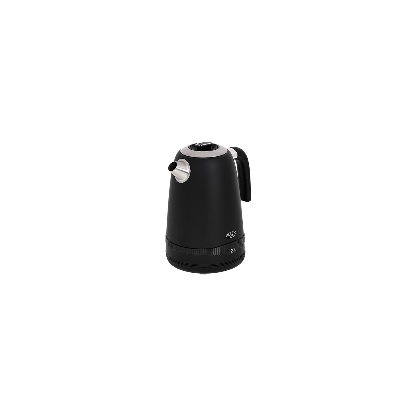 Adler | Kettle | AD 1295b | Electric | 2200 W | 1.7 L | Stainless steel | 360° rotational base | Black