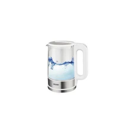 Mesko | Kettle | MS 1301w | Electric | 1850 W | 1.7 L | Glass | 360° rotational base | White