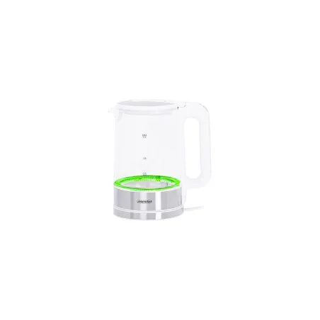 Mesko | Kettle | MS 1301w | Electric | 1850 W | 1.7 L | Glass | 360° rotational base | White