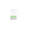 Mesko | Kettle | MS 1301w | Electric | 1850 W | 1.7 L | Glass | 360° rotational base | White