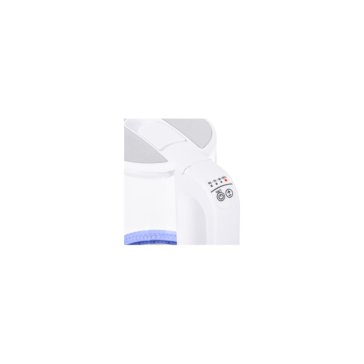 Mesko | Kettle | MS 1301w | Electric | 1850 W | 1.7 L | Glass | 360° rotational base | White