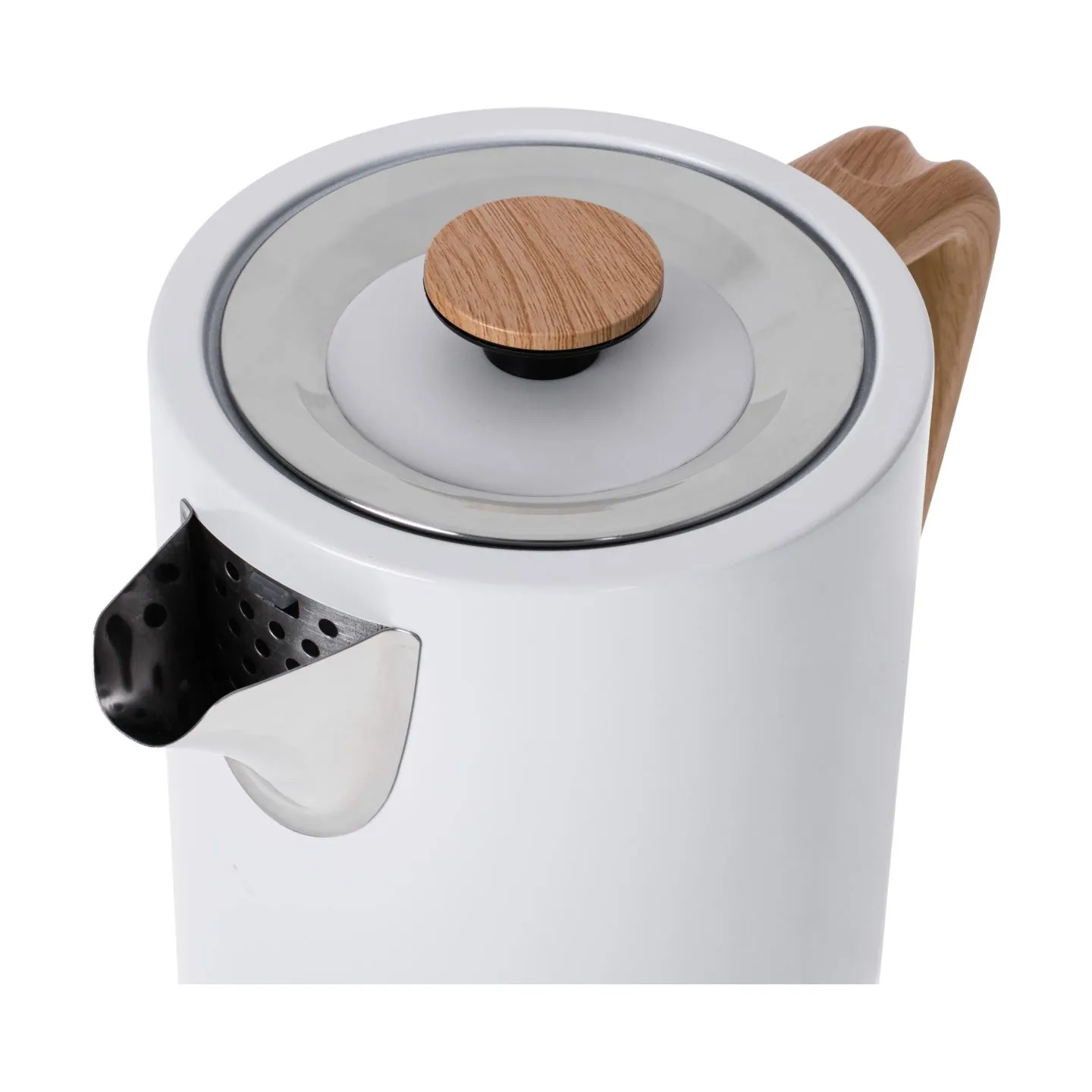 Adler | Kettle | AD 1347w | Electric | 2200 W | 1.5 L | Stainless steel | 360° rotational base | White