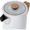 Adler | Kettle | AD 1347w | Electric | 2200 W | 1.5 L | Stainless steel | 360° rotational base | White