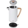 Adler | Kettle | AD 1347w | Electric | 2200 W | 1.5 L | Stainless steel | 360° rotational base | White