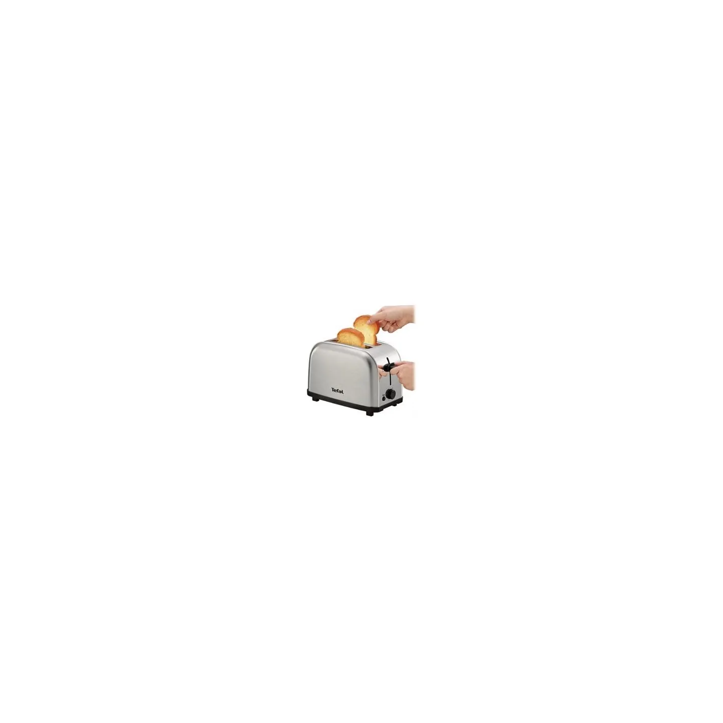 Tefal | Ultra Mini TT330D | Toaster | Power 700 W | Number of slots 2 | Stainless steel | Housing material Stainless steel
