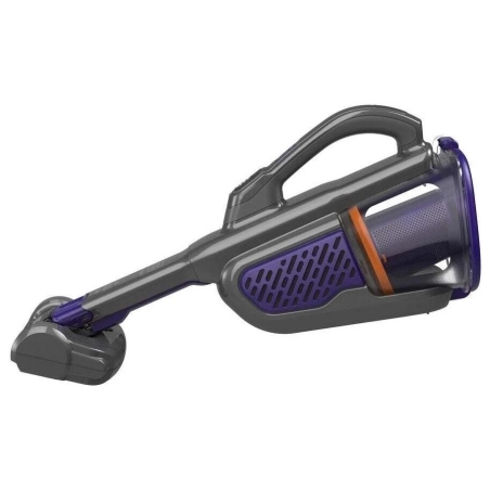 Black & Decker Vacuum Cleaner | BHHV520BFP-QW | Cordless operating | 18 V | Black/Purple