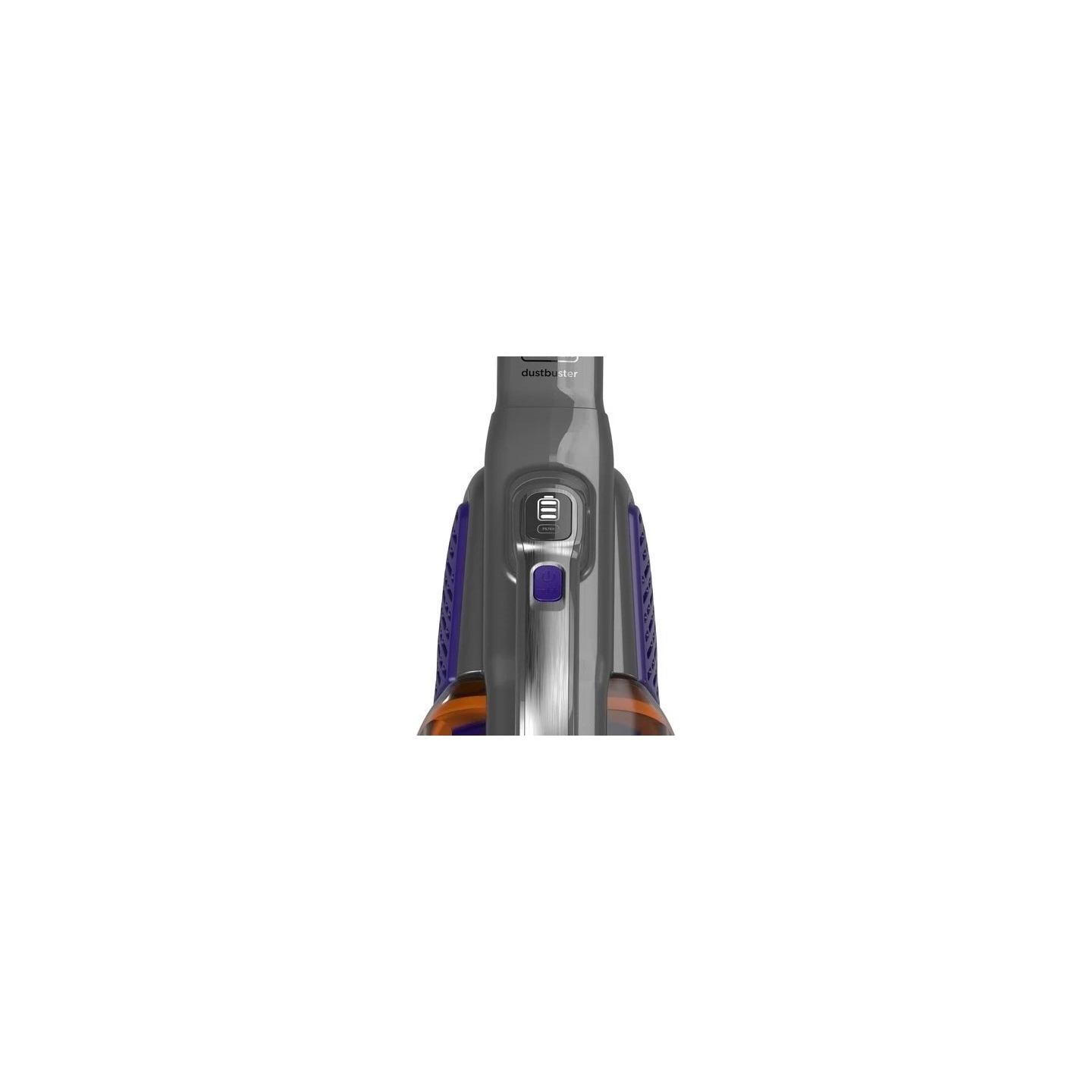 Black & Decker Vacuum Cleaner | BHHV520BFP-QW | Cordless operating | 18 V | Black/Purple