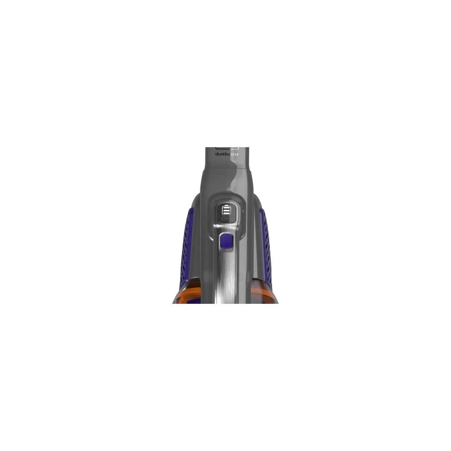Black & Decker Vacuum Cleaner | BHHV520BFP-QW | Cordless operating | 18 V | Black/Purple