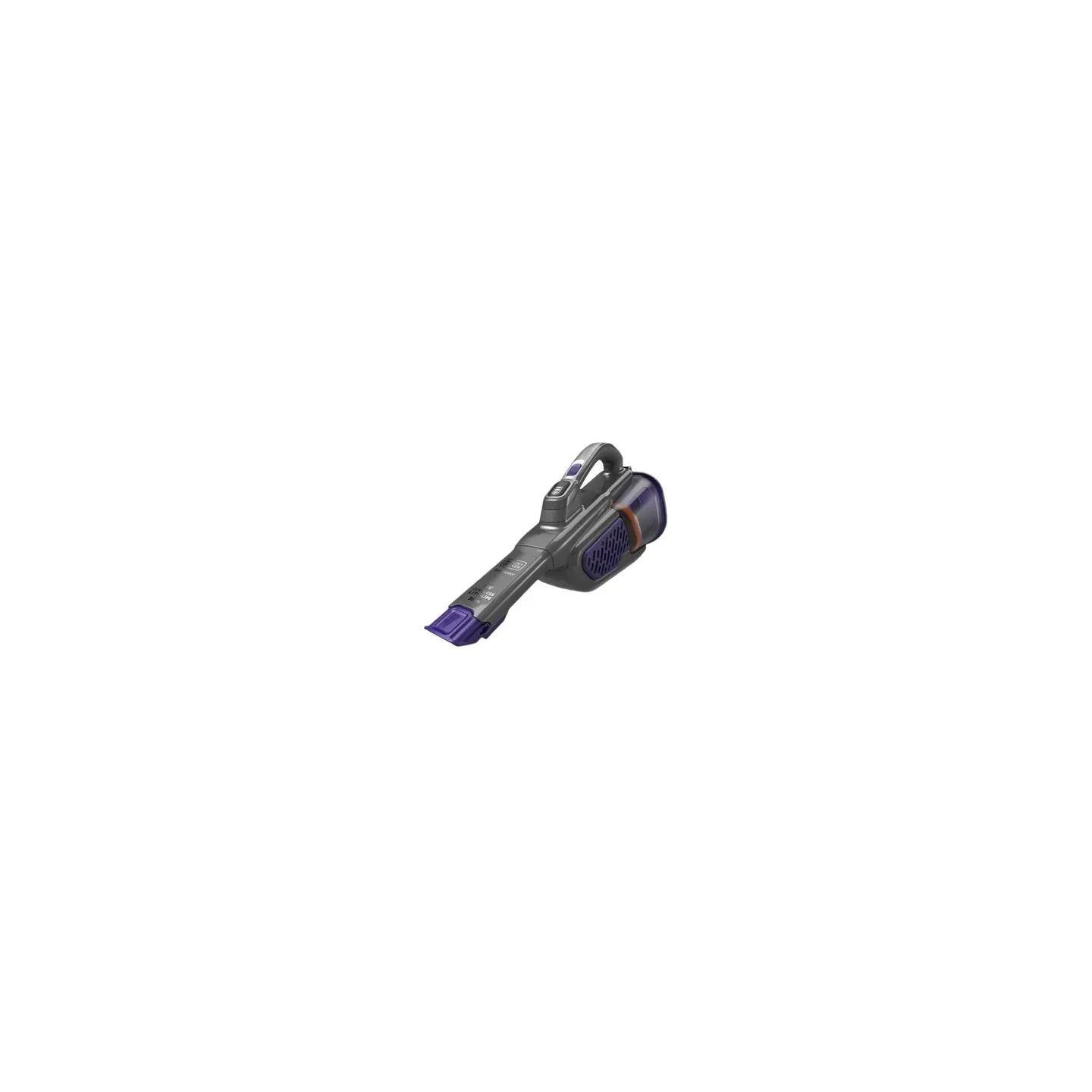 Black & Decker Vacuum Cleaner | BHHV520BFP-QW | Cordless operating | 18 V | Black/Purple