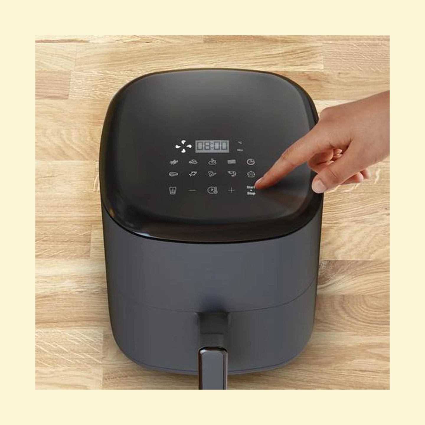 Tefal | Air Fryer | EY245B10 Easy Fry Max | Power 1500 W | Capacity 5 L | Dark Gray