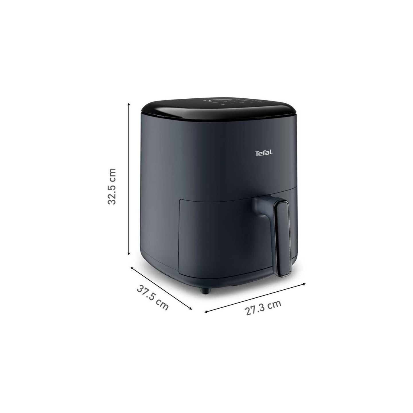 Tefal | Air Fryer | EY245B10 Easy Fry Max | Power 1500 W | Capacity 5 L | Dark Gray