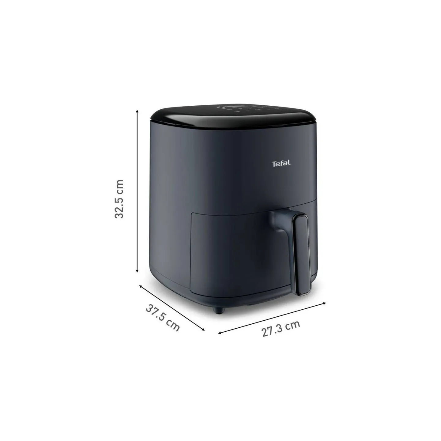 Tefal | Air Fryer | EY245B10 Easy Fry Max | Power 1500 W | Capacity 5 L | Dark Gray