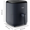 Tefal | Air Fryer | EY245B10 Easy Fry Max | Power 1500 W | Capacity 5 L | Dark Gray