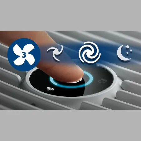 Philips 600 Series Air Purifier AC0651/10, Clears rooms with an area of up to 44 m² / AC0651/10