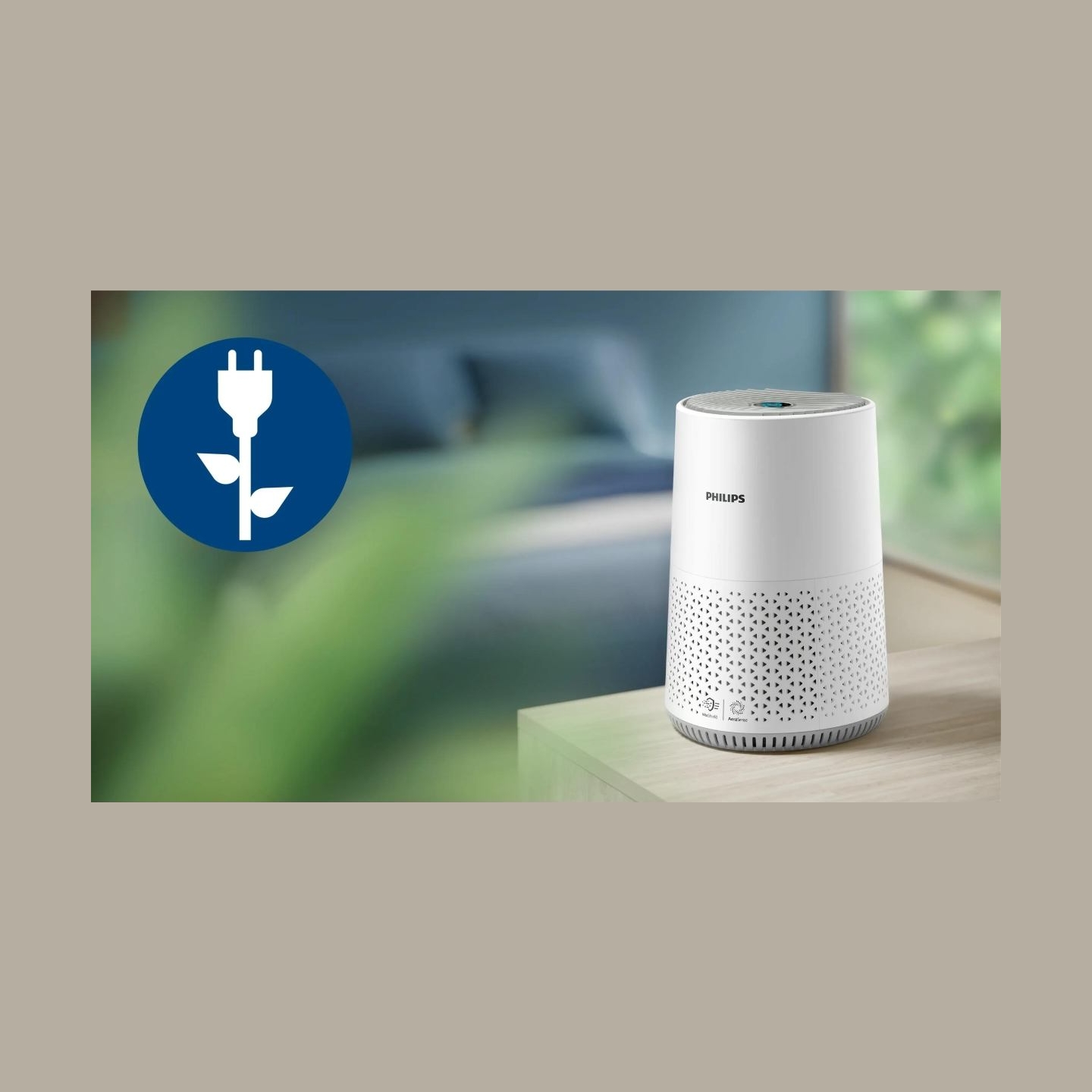Philips 600 Series Air Purifier AC0651/10, Clears rooms with an area of up to 44 m² / AC0651/10