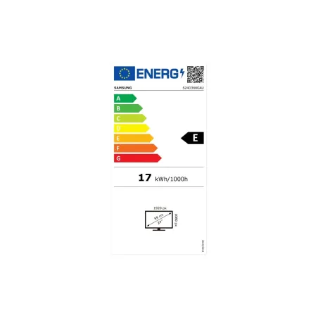 Samsung | LS24D366GAUXEN | 24 " | VA | FHD | 16:9 | 100 Hz | 4 ms | 1920 x 1080 pixels | 250 cd/m² | HDMI ports quantity 1 | Bla