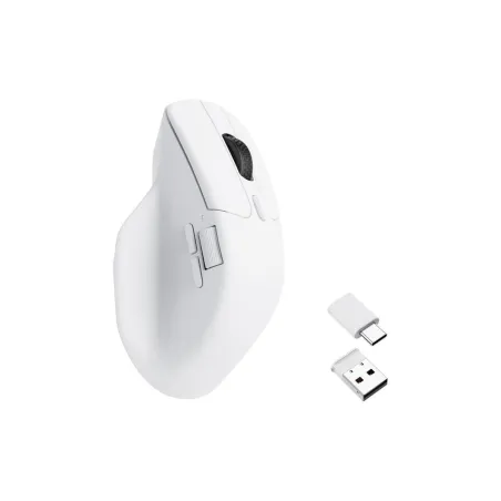 Keychron M6 (1000Hz) White  Wireless Mouse / M6-A3