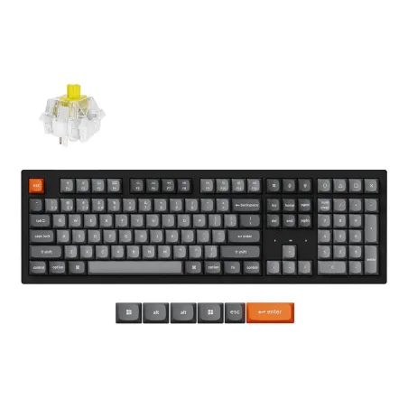 Keychron K10 Max RGB - US Layout - Hot-Swappable Super Banana Wireless Keyboard / K10M-H4