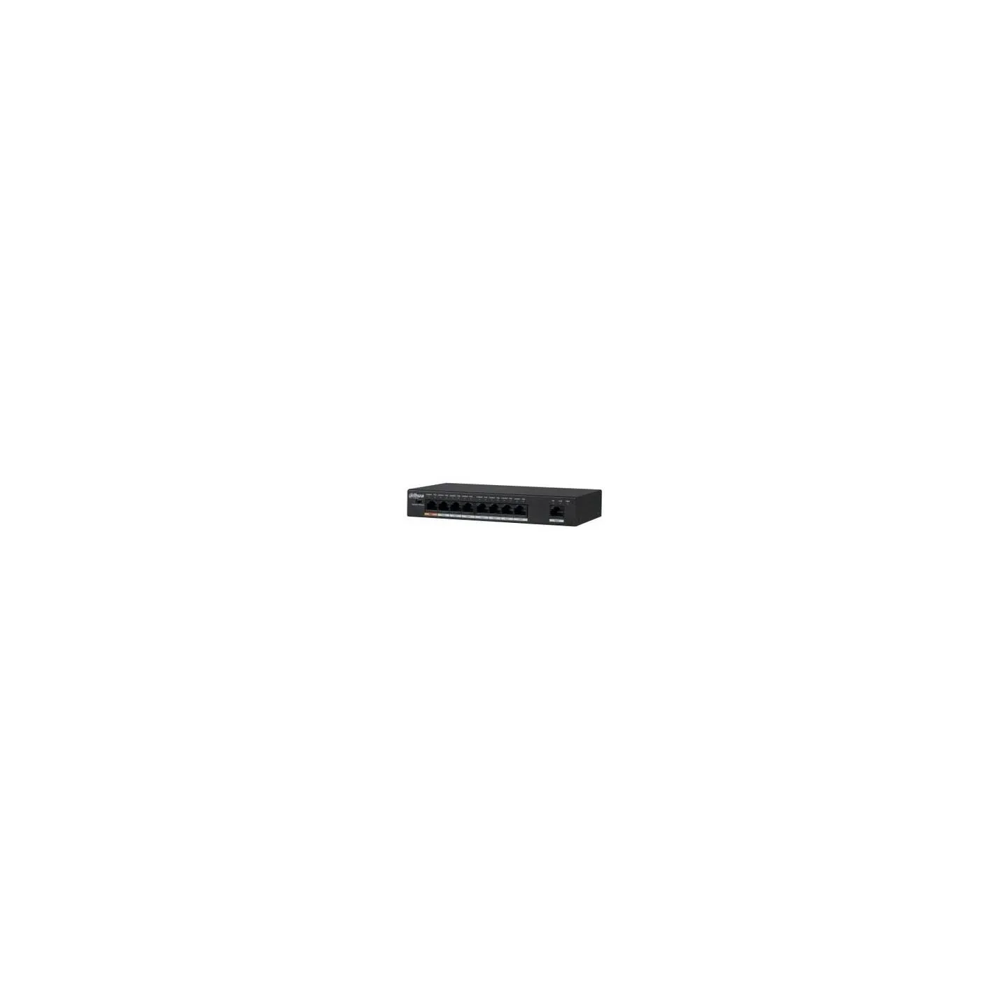 Dahua Switch|DAHUA|Type L2|Desktop/pedestal|Rack|1x10Base-T / 100Base-TX / 1000Base-T|PoE ports 8|96 Watts|DH-PFS3009-8ET1GT-96-