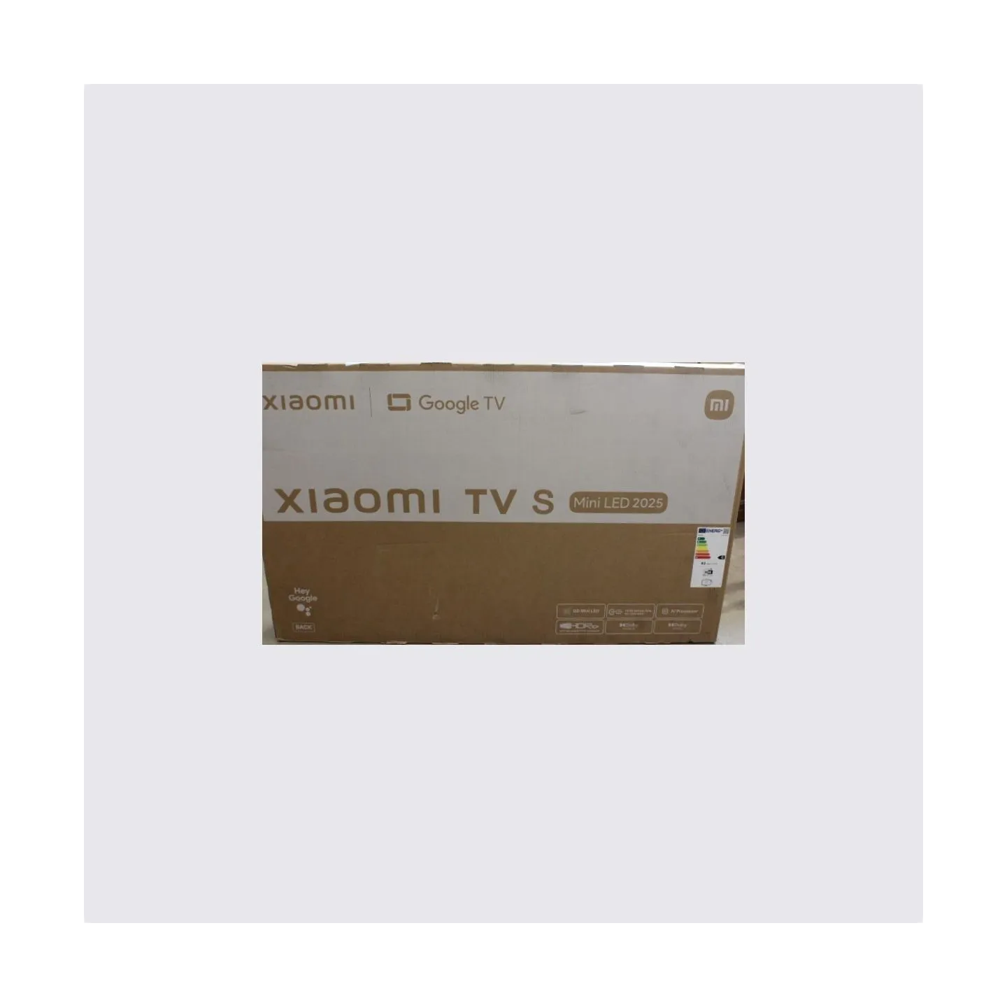 Xiaomi TV S Mini 2025 55" (3840 x 2160) |  Xiaomi | TV | S Mini LED 2025 | 55 | Smart TV | Google TV | UHD | Black | DAMAGED PAC