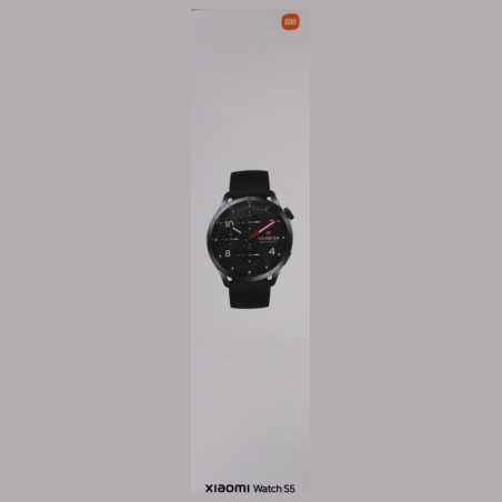 Xiaomi Watch S5 46mm, Black |  Watch S5 46mm | Smart watch | AMOLED | 1.48” | Waterproof | Black | UNPACKED