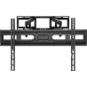 Gembird | Wall mount | WM-80ST-03 | Tilt, Swivel | 37-80 " | Maximum weight (capacity) 40 kg | Black