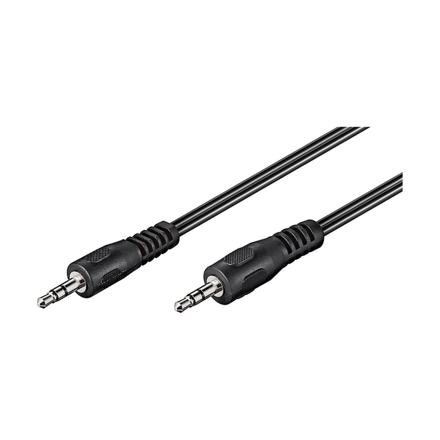 Goobay | AUX audio connector cable | 50449 | 3.5 mm male (3-pin, stereo) | 3.5 mm male (3-pin, stereo)