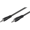 Goobay | AUX audio connector cable | 50449 | 3.5 mm male (3-pin, stereo) | 3.5 mm male (3-pin, stereo)