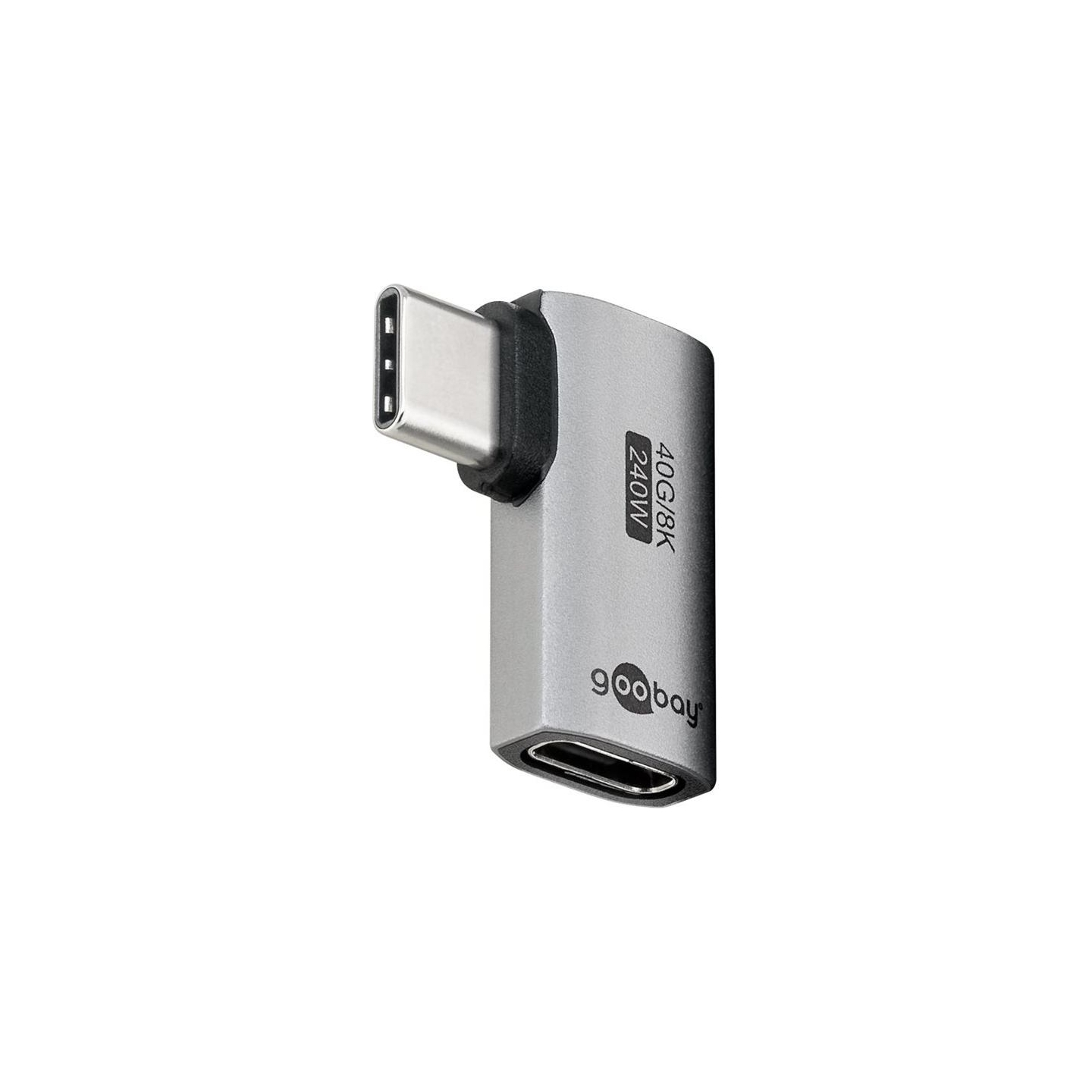 Goobay USB-C Adapter Horizontal 90°, USB4 | 74441