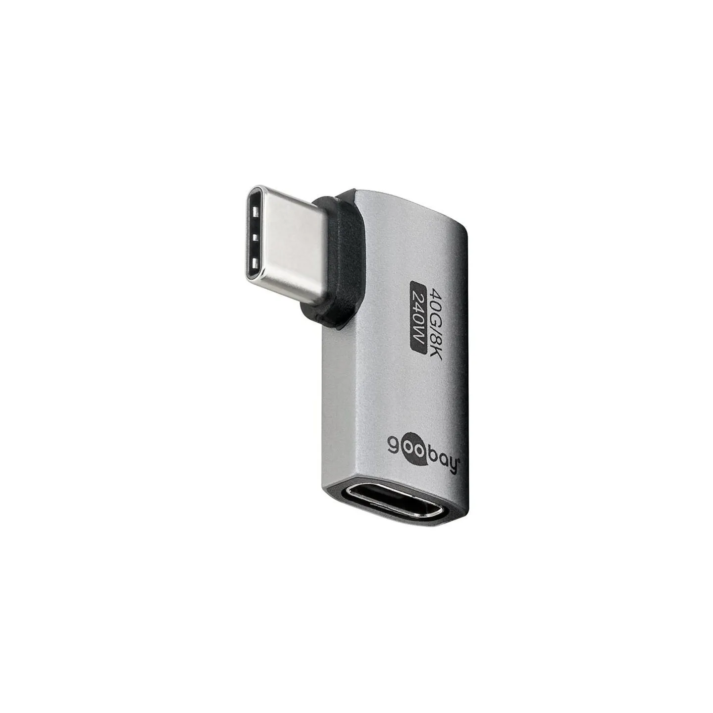 Goobay USB-C Adapter Horizontal 90°, USB4 | 74441