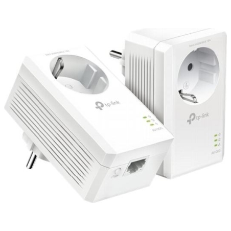 Tp-Link | AV1000 Gigabit Passthrough Powerline Starter Kit | TL-PA7017P KIT | 10/100/1000 Mbit/s | Ethernet LAN (RJ-45) ports 1 