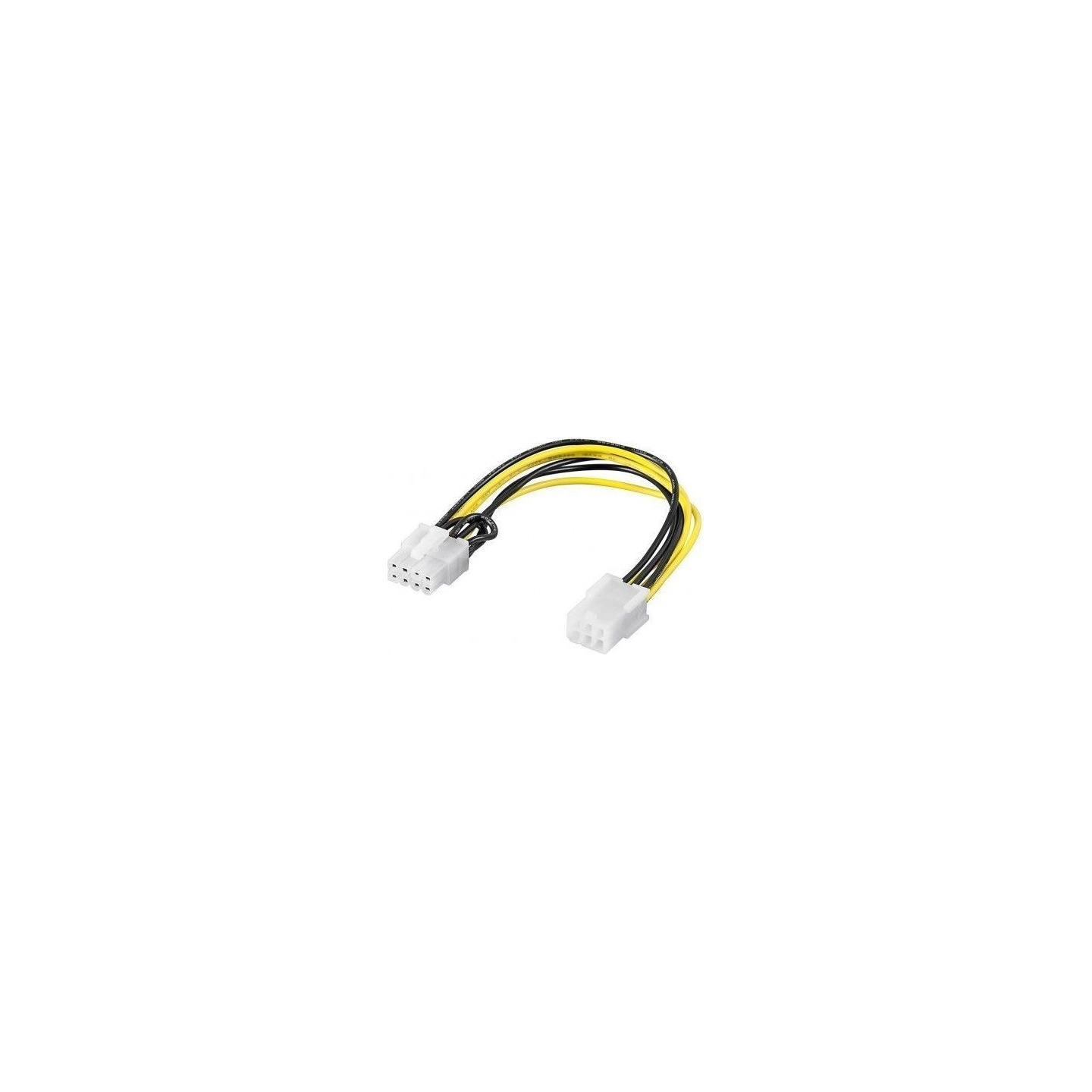 Goobay | Power cable/adapter for PC graphics card; PCI-E/PCI Express; 6-pin to 8-pin