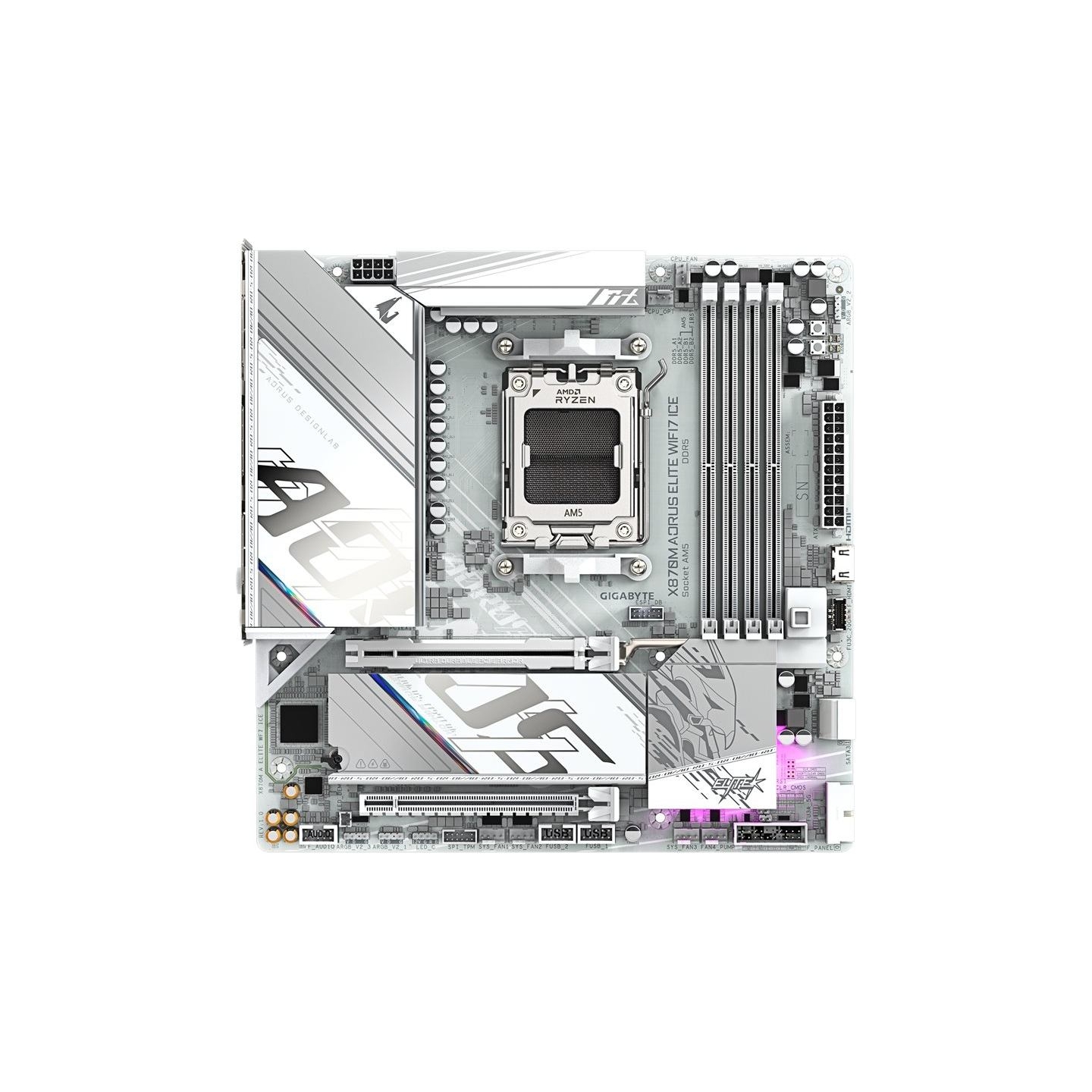 Gigabyte X870M A ELITE WF7 ICE AM5