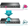 Tp-Link | 10-Port Gigabit Easy Smart Switch with 8-Port PoE+ | TL-SG1210MPE | Web managed | Desktop | Power supply type External