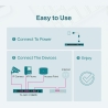 Tp-Link | 10-Port Gigabit Easy Smart Switch with 8-Port PoE+ | TL-SG1210MPE | Web managed | Desktop | Power supply type External