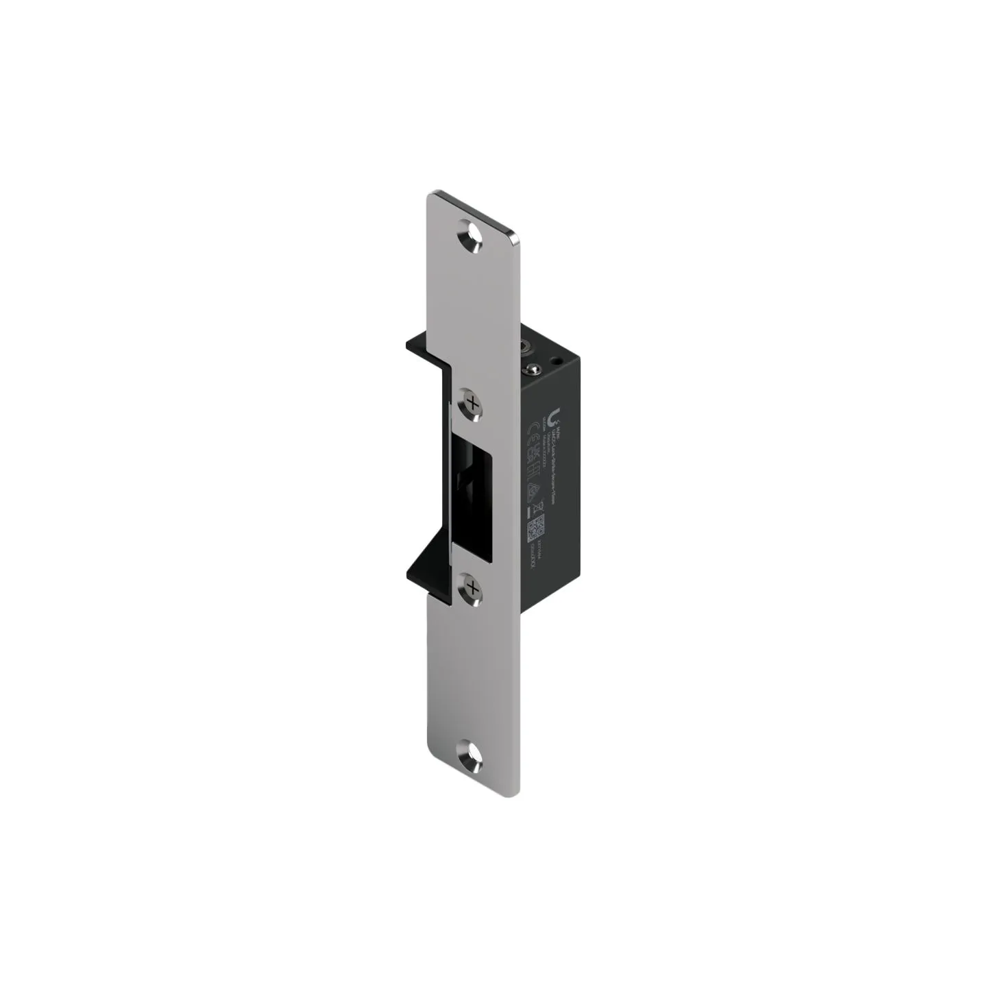 Ubiquiti UACC-Lock-Strike-Secure-15mm Fail-secure electric strike lock that connects to a UniFi Access Hub