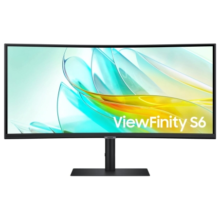 Samsung Monitor 34 inches ViewFinity S65UA VA 3440x1440 UWQHD 21:9 1xHDMI 1xDP 1xUSB-C(90W) 3xUSB 3.0 LAN (RJ45) 5ms 100Hz HAS+P