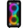 Sven 2.0 portable speaker SVEN PS-960, black, power output 2x80W (RMS), TWS, Bluetooth, FM, USB, LED-display, lithium battery