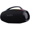 Sven Portable speaker SVEN PS-399, black, power output 50+2x25W (RMS), Auracast, Waterproof (IPx5), TWS, Bluetooth, USB, lithium